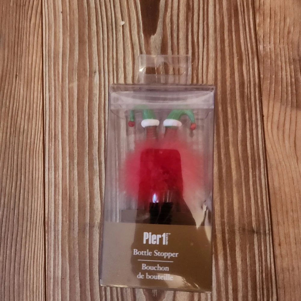 Pier 1 Imports Elf Feet Wine Stopper